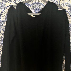 Shoulder cut out sweater magnolia south